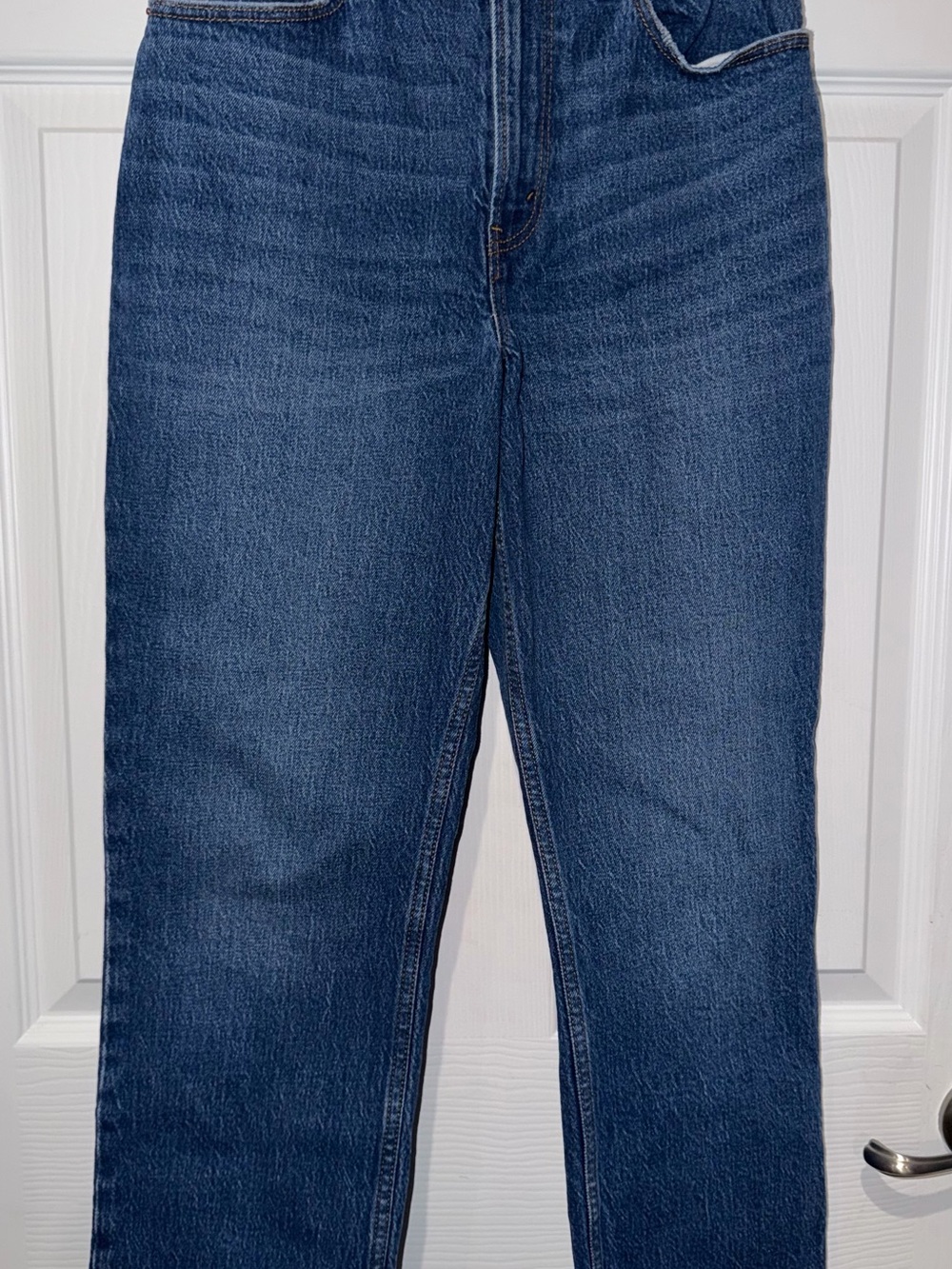 Classic Women’s Blue Straight-Leg Jeans